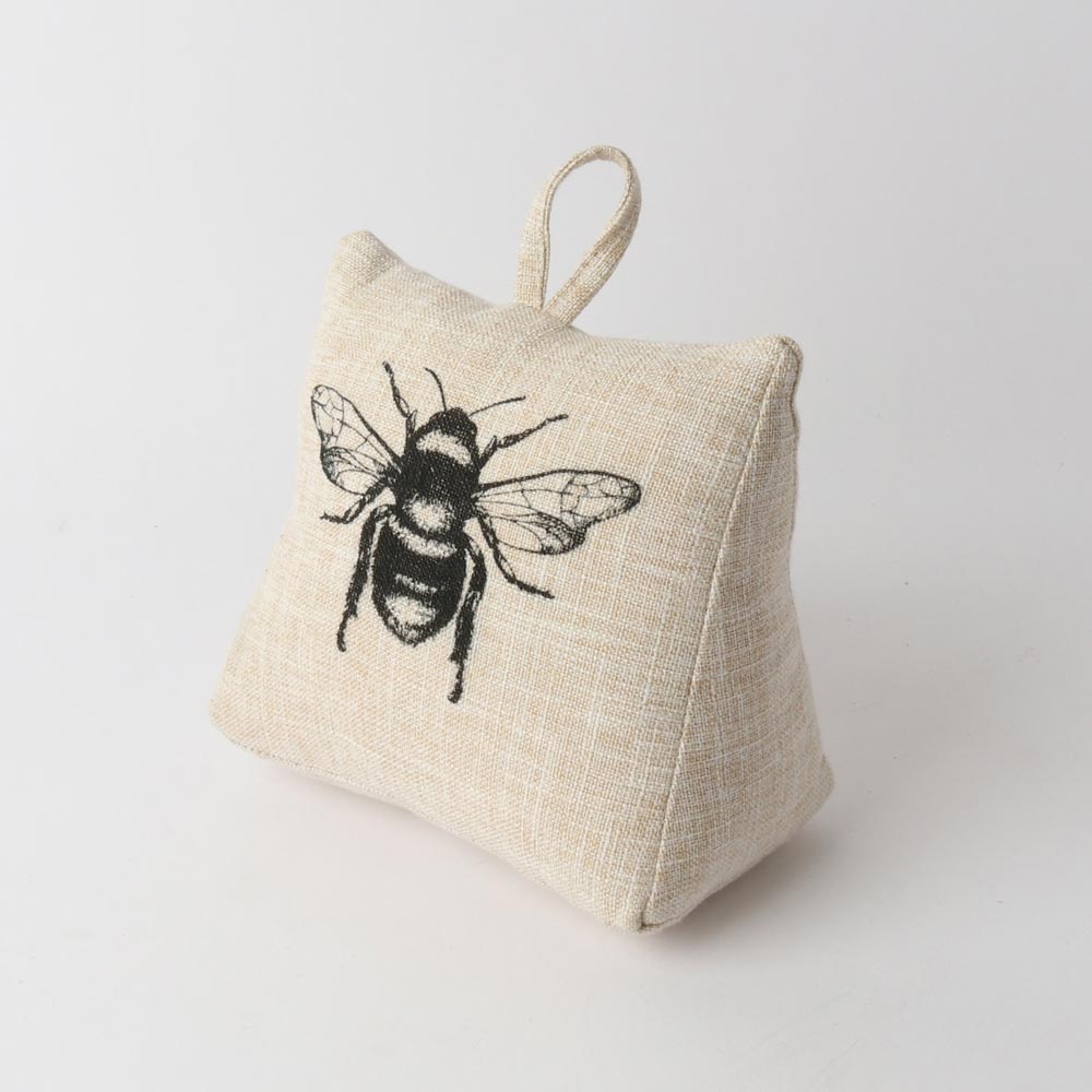 Bee Door Stop - Natural