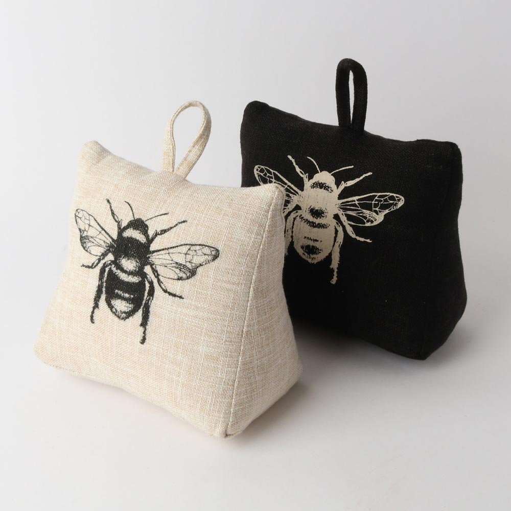 Bee Door Stop - Natural