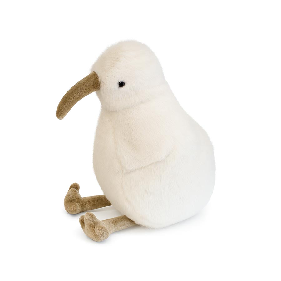Koko The Kiwi Plush Toy -  White