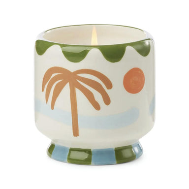 Paddywax A Dopo Palm Tree Ceramic Candle - Lush Palms | Koop.co.nz