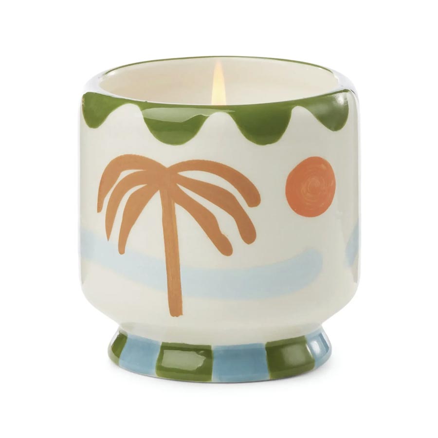 A Dopo Palm Tree Ceramic Candle - Lush Palms