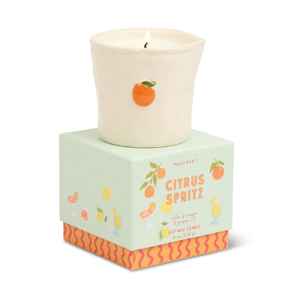 Bistro Ceramic Candle - Citrus Spritz