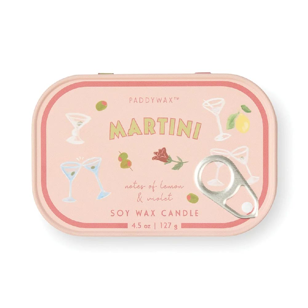 Bistro Tin Candle - Martini