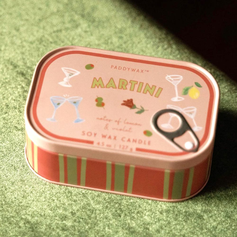 Bistro Tin Candle - Martini
