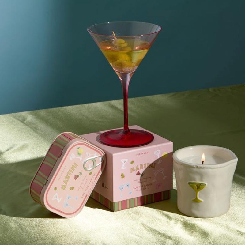 Bistro Tin Candle - Martini