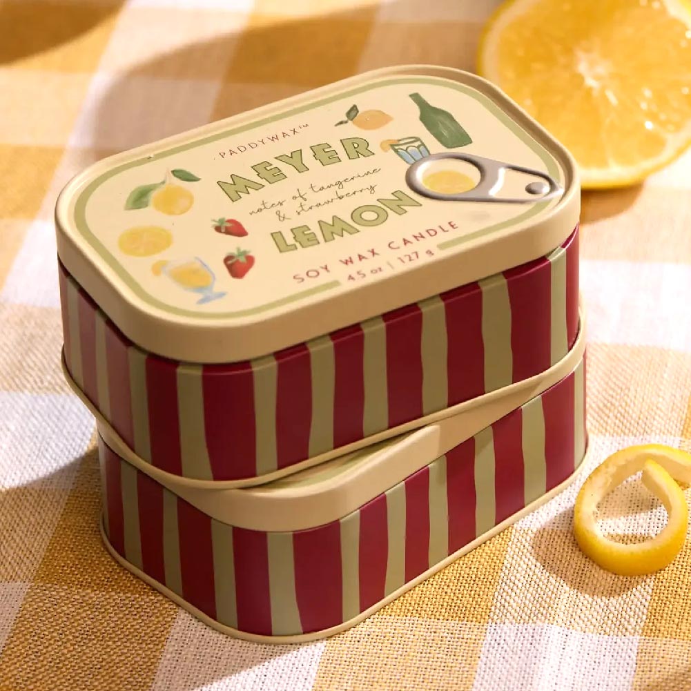 Bistro Tin Candle - Meyer Lemon