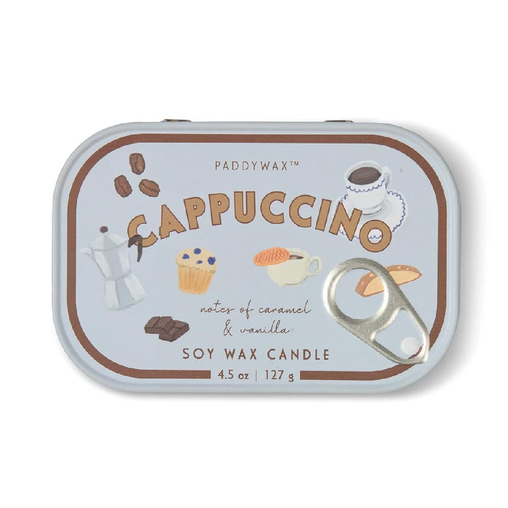 Bistro Tin Candle - Cappucino