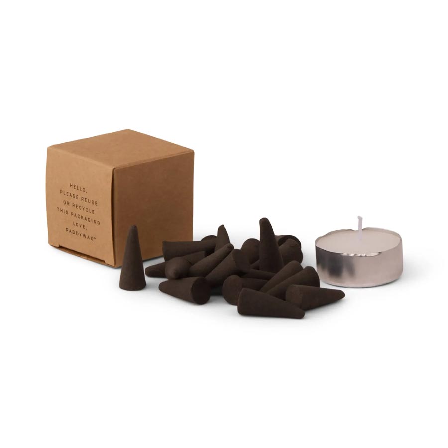 Paddywax Parisian Townhouse Incense Tealight Holder (20 Cones) | Koop.co.nz