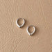 Lilio Jewellery Silver Curved Huggies | Koop.co.nz