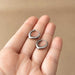 Lilio Jewellery Silver Curved Huggies | Koop.co.nz