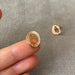 Lilio Jewellery Zivia Gold Zirconia Earrings | Koop.co.nz