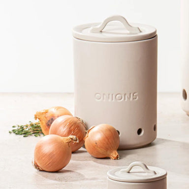 Ladelle Essentials Onion Vault - Stone | Koop.co.nz