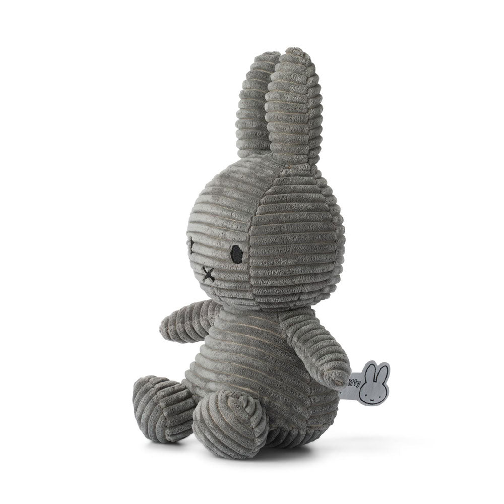 Bon Ton Toys Miffy Soft Toy - Corduroy Grey | Koop.co.nz