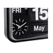Karlsson Big Flip Clock – Black | Koop.co.nz