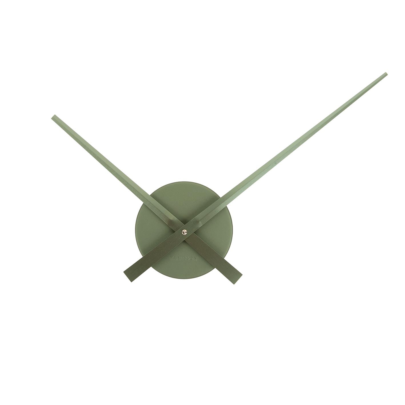Karlsson Little Big Time Wall Clock - Mini Metallic Dark Green (41cm) | Koop.co.nz