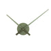 Karlsson Little Big Time Wall Clock - Mini Metallic Dark Green (41cm) | Koop.co.nz