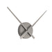 Karlsson Little Big Time Wall Clock - Mini Metallic Dark Grey (41cm) | Koop.co.nz
