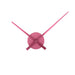 Karlsson Little Big Time Wall Clock - Mini Metallic Dark Pink (41cm) | Koop.co.nz