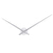 Karlsson Little Big Time Wall Clock - Large Silver (77.5cm) | Koop.co.nz