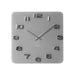 Karlsson Vintage Square Glass Wall Clock - Grey (35cm) | Koop.co.nz