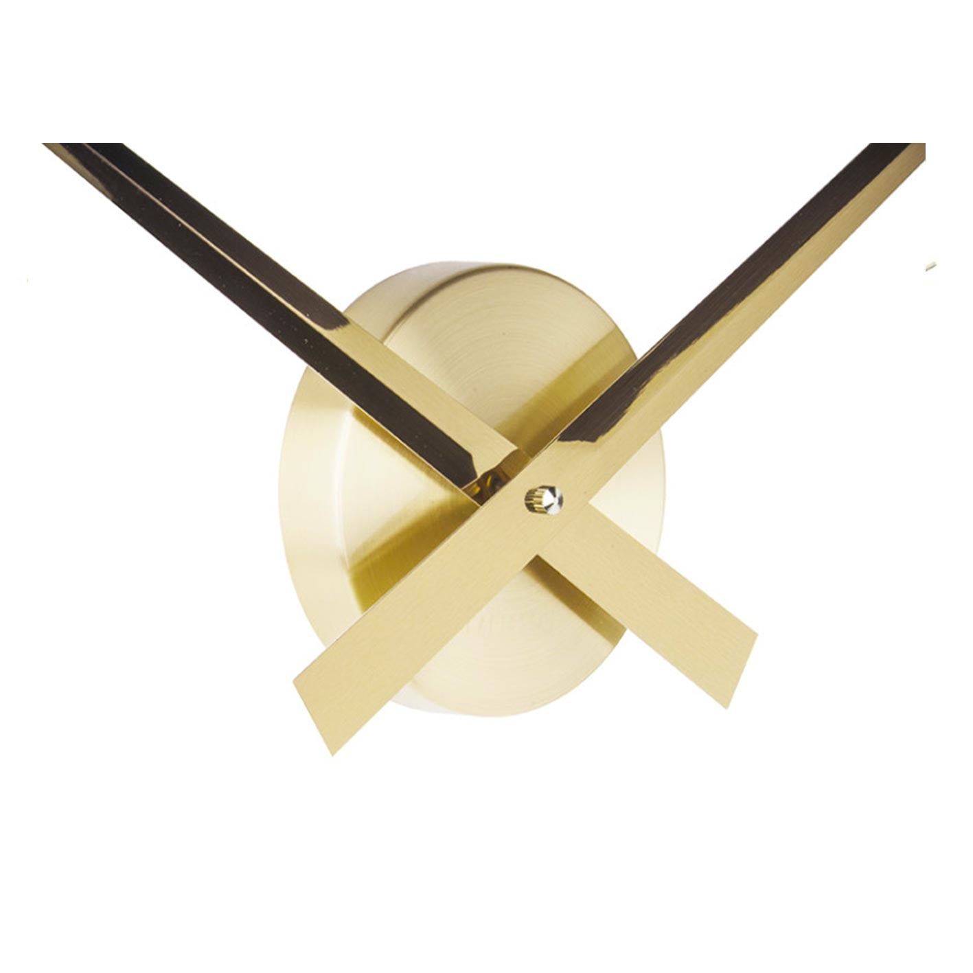Karlsson Little Big Time Wall Clock - Large Gold (77.5cm) | Koop.co.nz