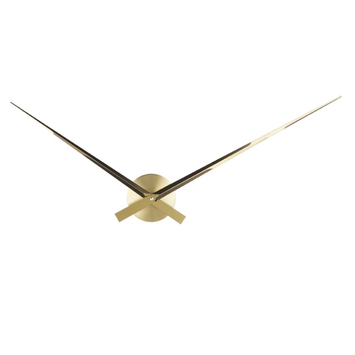 Karlsson Little Big Time Wall Clock - Large Gold (77.5cm) | Koop.co.nz