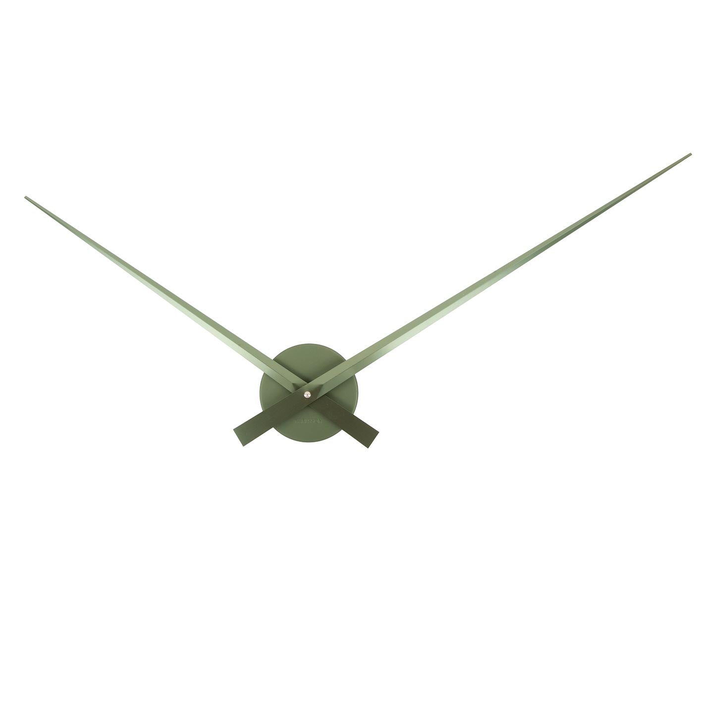 Karlsson Little Big Time Wall Clock - Large Metallic Dark Green (77.5cm) | Koop.co.nz