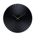 Karlsson Sensu Black Steel Clock (40cm) | Koop.co.nz