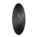 Karlsson Sensu Black Steel Clock (40cm) | Koop.co.nz