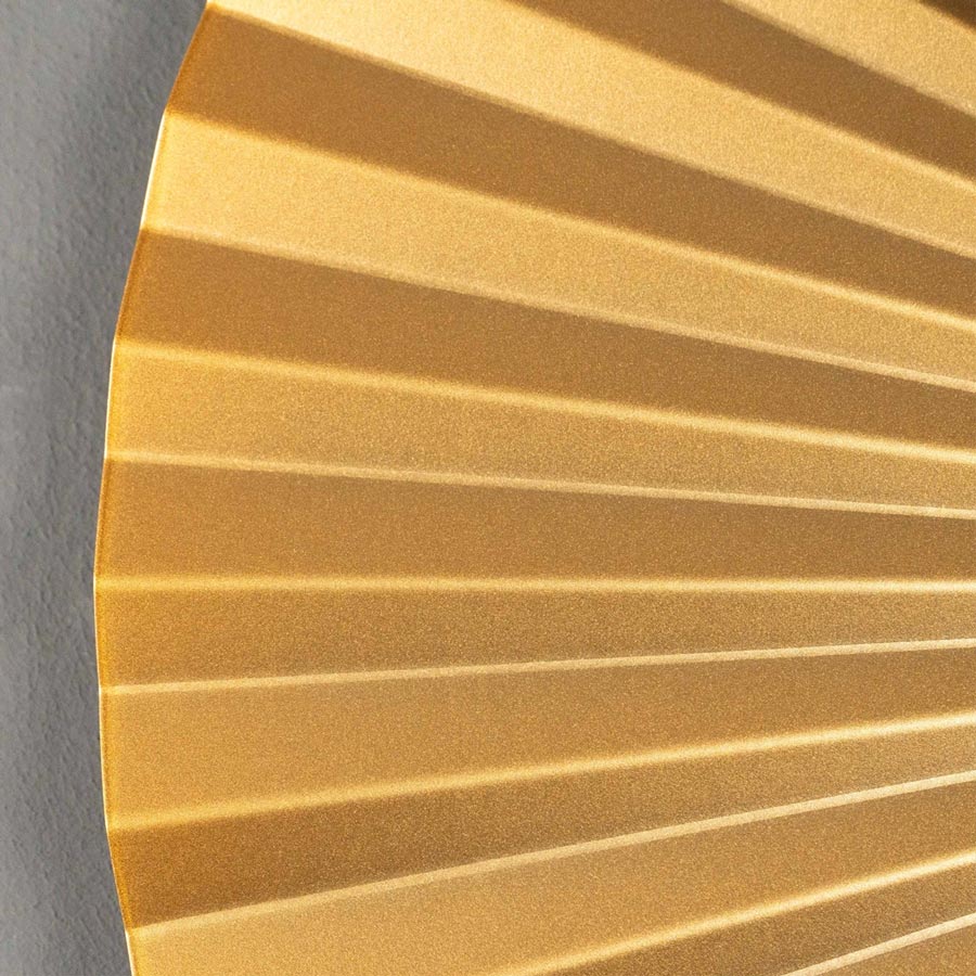 Karlsson Sensu Gold XL Steel Clock (50cm) | Koop.co.nz