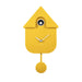 Karlsson Modern Cuckoo Wall Clock - Bright Yellow | Koop.co.nz
