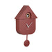 Karlsson Modern Cuckoo Wall Clock - Red Ochre | Koop.co.nz