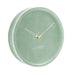 Karlsson Lush Velvet Wall Clock - Grayed Jade (30cm) | Koop.co.nz