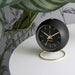 Karlsson Globe Alarm Clock - Black | Koop.co.nz