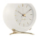 Karlsson Globe Alarm Clock - White | Koop.co.nz
