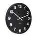 Karlsson New Classic Wall Clock - Medium Black (40cm) | Koop.co.nz
