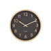 Karlsson Pure Wood Grain Wall Clock - Small Black (22cm) | Koop.co.nz