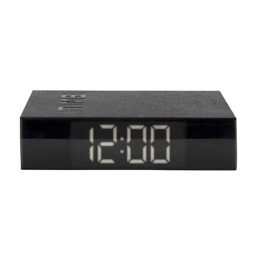 Karlsson Book LED Alarm Clock - Black | Koop.co.nz