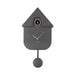 Karlsson Modern Cuckoo Wall Clock - Metallic Dark Grey | Koop.co.nz