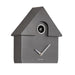 Karlsson Modern Cuckoo Wall Clock - Metallic Dark Grey | Koop.co.nz