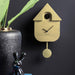 Karlsson Modern Cuckoo Wall Clock - Metallic Gold | Koop.co.nz
