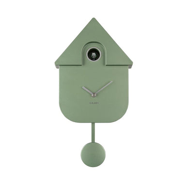 Karlsson Modern Cuckoo Wall Clock - Metallic Dark Green | Koop.co.nz
