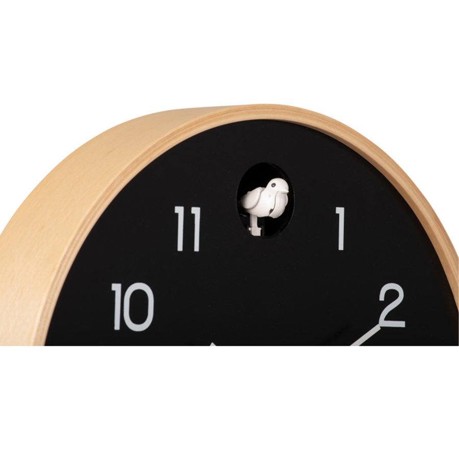 Karlsson Natural Cuckoo Wall Clock - Black (31.5cm) | Koop.co.nz