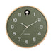 Karlsson Natural Cuckoo Wall Clock - Jungle Green (31.5cm) | Koop.co.nz