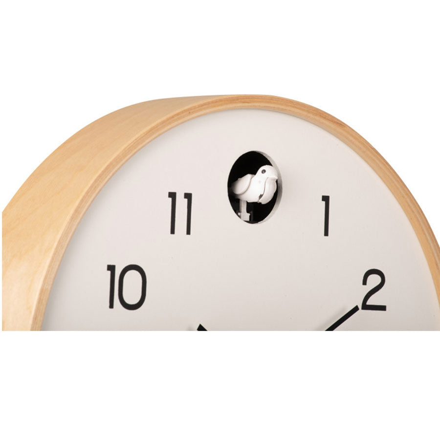 Karlsson Natural Cuckoo Wall Clock - White (31.5cm) | Koop.co.nz