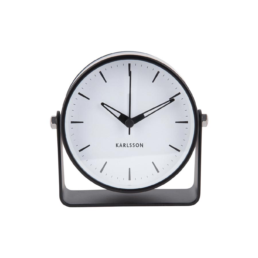 Karlsson Calm Alarm Clock - Black | Koop.co.nz
