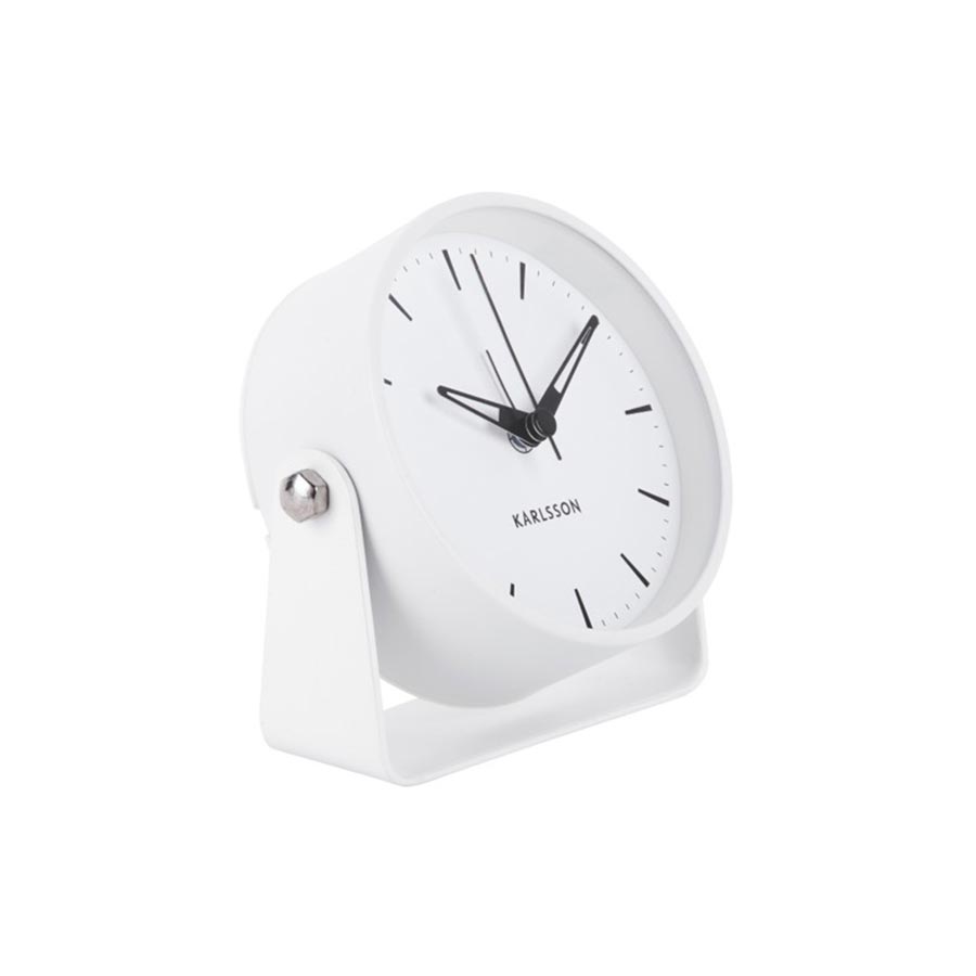 Karlsson Calm Alarm Clock - White | Koop.co.nz