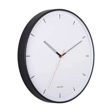 Karlsson Calm Wall Clock - Black (40cm) | Koop.co.nz