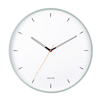 Karlsson Calm Wall Clock - Grayed Jade (40cm) | Koop.co.nz
