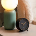 Karlsson Grace Alarm Clock with Light - Black | Koop.co.nz